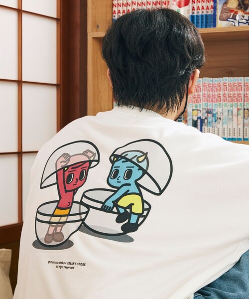 FREAK'S STORE(フリークスストア)の「消極男子/マイナスダンシ 轉生到人間 SWEAT(スウェット・メンズ・ホワイト/ブラック/アッシュグレー・MEDIUM/LARGE/X-LARGE)」の15枚目の写真