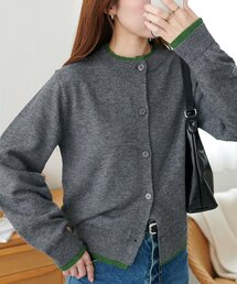 【WEB限定 】レイヤードカーディガン