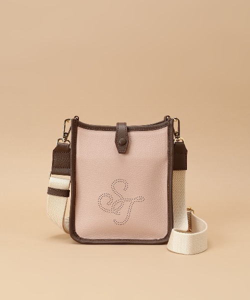 【セール】パンチングデザイン スクエアショルダーバッグ（ショルダーバッグ）｜Samantha Thavasa（サマンサタバサ）