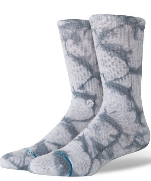 STANCE（スタンス）の「STANCE/スタンス ソックス ICON DYE CREW A556D24IDC（ソックス/靴下・メンズ・パープル/グリーン/グレー・L）」の2枚目の写真