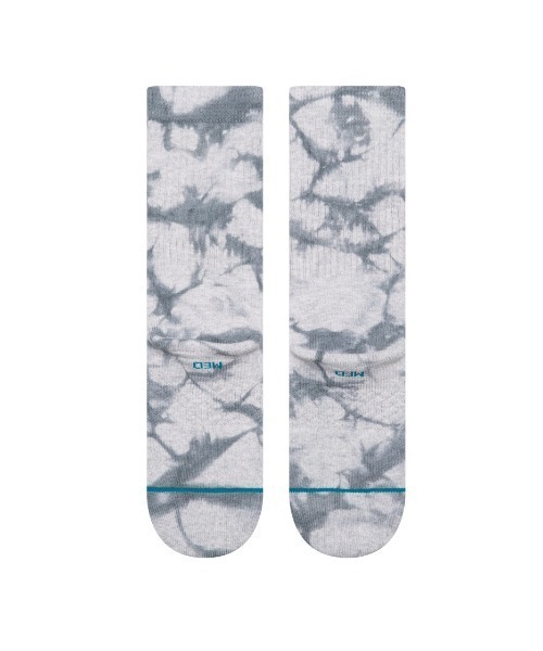 STANCE（スタンス）の「STANCE/スタンス ソックス ICON DYE CREW A556D24IDC（ソックス/靴下・メンズ・パープル/グリーン/グレー・L）」の5枚目の写真