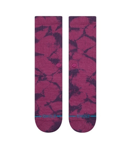 STANCE（スタンス）の「STANCE/スタンス ソックス ICON DYE CREW A556D24IDC（ソックス/靴下・メンズ・パープル/グリーン/グレー・L）」の8枚目の写真