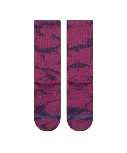 STANCE（スタンス）の「STANCE/スタンス ソックス ICON DYE CREW A556D24IDC（ソックス/靴下・メンズ・パープル/グリーン/グレー・L）」の9枚目の写真