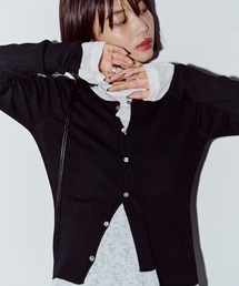 LIENCOEUR | ボタンレイヤードミニカーデ(カーディガン/ボレロ)