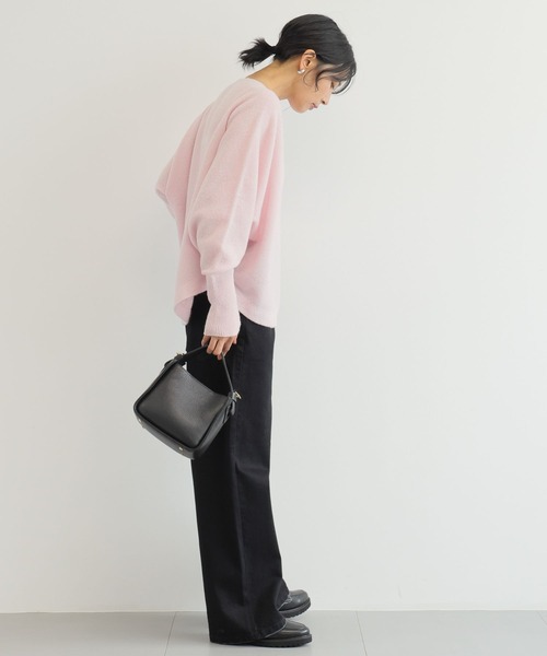 BARNYARDSTORM（バンヤードストーム）の「BARNYARDSTORM / ソフトワイドデニム ＜日本製＞（デニムパンツ・レディース・インディゴブルー/ブラック・1/0）」の9枚目の写真