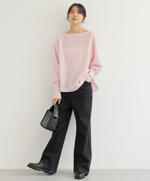 BARNYARDSTORM（バンヤードストーム）の「BARNYARDSTORM / ソフトワイドデニム ＜日本製＞（デニムパンツ・レディース・インディゴブルー/ブラック・1/0）」の10枚目の写真