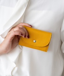 VitaFelice（ヴィータフェリーチェ）の「牛革フラップミニ財布（財布）」