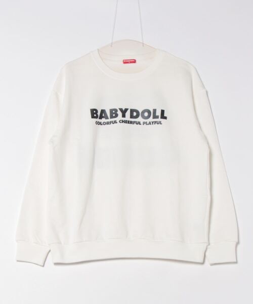 BABYDOLL(ベビードール)の「親子お揃い つながるトレーナー 0443A(スウェット・メンズ・ホワイト系2/ブラック系1/ブラック系2/ホワイト系1・M/L/XL/S)」の18枚目の写真