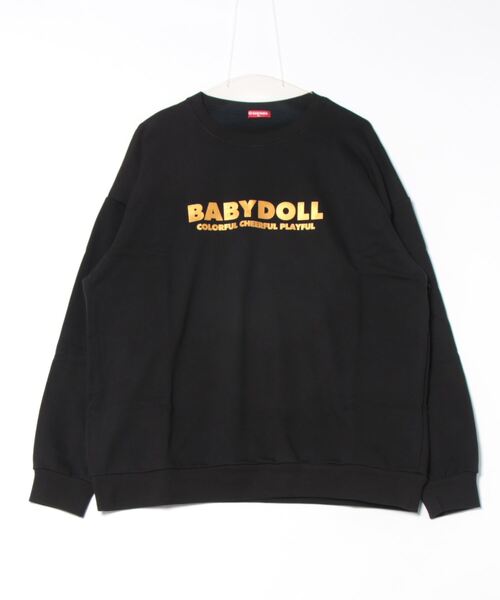 BABYDOLL(ベビードール)の「親子お揃い つながるトレーナー 0443A(スウェット・メンズ・ホワイト系2/ブラック系1/ブラック系2/ホワイト系1・M/L/XL/S)」の12枚目の写真