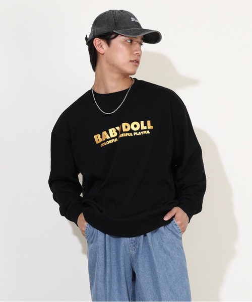 BABYDOLL(ベビードール)の「親子お揃い つながるトレーナー 0443A(スウェット・メンズ・ホワイト系2/ブラック系1/ブラック系2/ホワイト系1・M/L/XL/S)」の11枚目の写真
