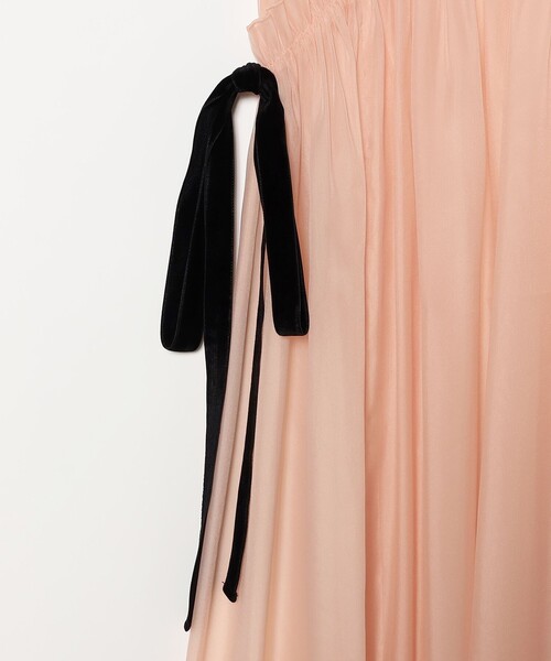 CAROLINA GLASER（カロリナ グレイサー）の「リボン オーガンジー ワンピース（ワンピース・レディース・ピンク/ミント・MEDIUM/SMALL）」の6枚目の写真