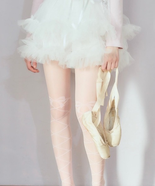 lilLilly チュールリボンショートパンツ チュールリボンショートパンツ（スカート）｜lilLilly