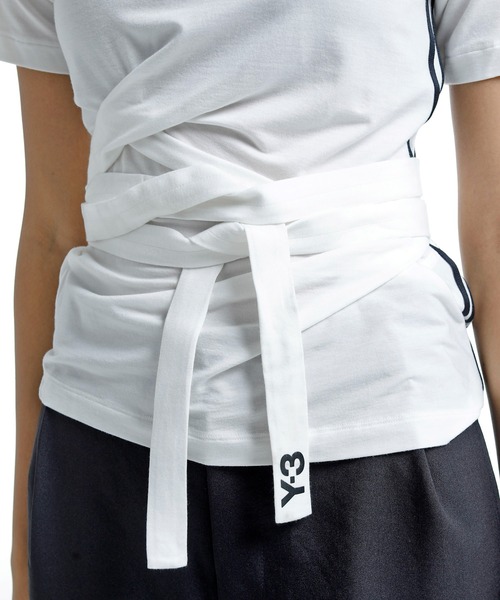 Y-3（ワイスリー）の「W TNC SS TEE（Tシャツ/カットソー・レディース・ライトホワイト・X-SMALL/SMALL/MEDIUM/LARGE/XX-SMALL）」の3枚目の写真