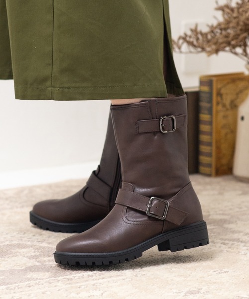 エンジニアボリュームソールミドルブーツ(215-40149)JELLY BEANS(ジェリービーンズ)