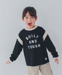 jeans-b 2nd（ジーンズベーセカンド）の「Jeans-b 2nd/ジーンズベーセカンド BUILT切替ロングTシャツ（Tシャツ/カットソー）」