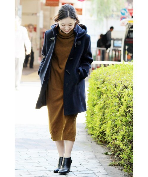 La TOTALITE(ラトータリテ)の「WOOL ロングワンピース◆(ワンピース・レディース・ブラウン/グレー・FREE)」の9枚目の写真