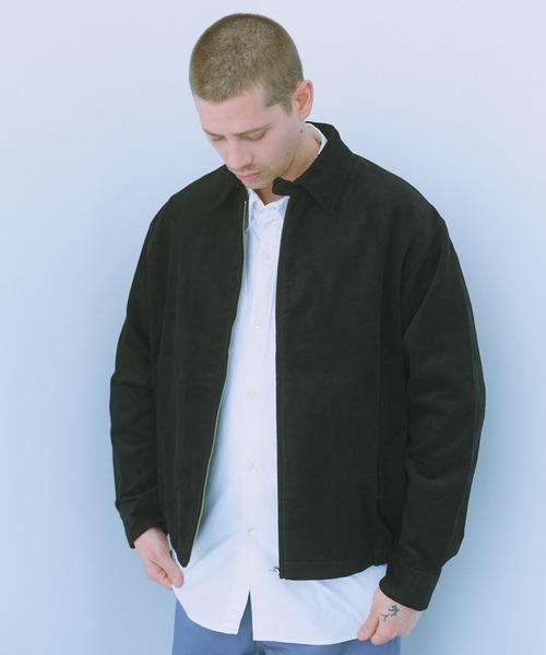 NewAnce(ニュアンス)の「【NewAnce】Baby Corduroy Zip Up Jacket / ベビーコーデュロイジップアップジャケット(その他アウター・メンズ・グレー/アイボリー/ブラック・L/M)」の5枚目の写真
