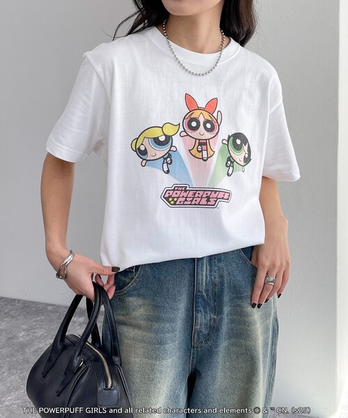 【GOOD ROCK SPEED/グッドロックスピード】POWER PUFF GIRLS半袖Tシャツ（Tシャツ/カットソー）｜fredy emue（フレディエミュ） 6,380円