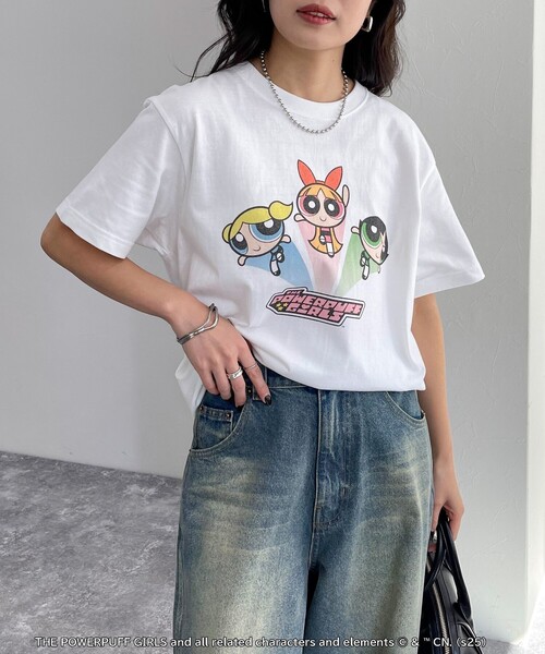 tシャツ GOOD ROCK SPEED (グッドロックスピード) POWER PUFF GIRLS Tシャツ/パワーパフガールズ レディース メンズ GOOD ROCK SPEED tシャツ SPEED/グッドロックスピード/ THE