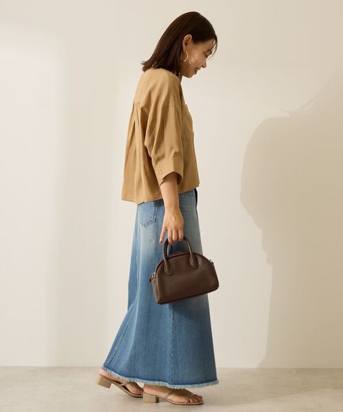 AMERICAN HOLIC(アメリカンホリック)の「Aラインデニムスカート(デニムスカート・レディース・インディゴブルー/ライトインディゴブルー・S/M/L)」の22枚目の写真