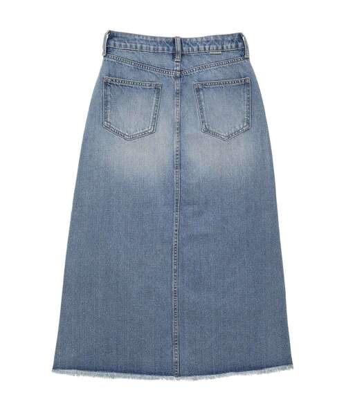 AMERICAN HOLIC(アメリカンホリック)の「Aラインデニムスカート(デニムスカート・レディース・インディゴブルー/ライトインディゴブルー・S/M/L)」の10枚目の写真