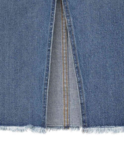 AMERICAN HOLIC(アメリカンホリック)の「Aラインデニムスカート(デニムスカート・レディース・インディゴブルー/ライトインディゴブルー・S/M/L)」の16枚目の写真