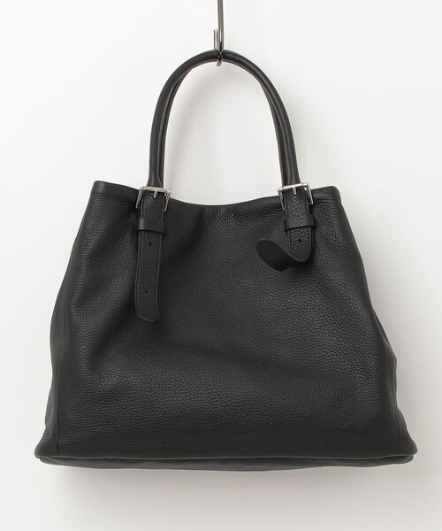 Felisi（フェリージ）の「Felisi / フェリージ：Tote Bag Strap Midium LD Leather：20-75-1-LD-DS[MUS]（トートバッグ・メンズ・ブラック・FREE）」の2枚目の写真