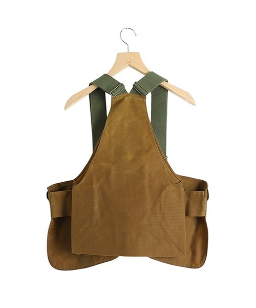 FILSON（フィルソン）の「FILSON / フィルソン：TIN CLOTH GAME BAG：4449[AST]（ベスト・メンズ・ダークベージュ・M-Regular）」の10枚目の写真