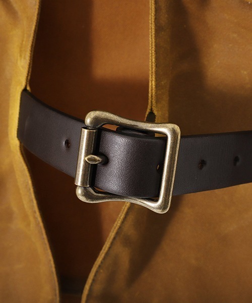 FILSON（フィルソン）の「FILSON / フィルソン：TIN CLOTH GAME BAG：4449[AST]（ベスト・メンズ・ダークベージュ・M-Regular）」の9枚目の写真