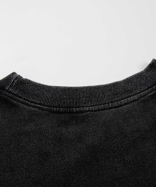 HOOK(フック)の「HOOK -original- 古着風ハート刺繍ウォッシュロンTEE(Tシャツ/カットソー・メンズ・ネイビー/ブラック・MEDIUM/LARGE/X-LARGE)」の12枚目の写真