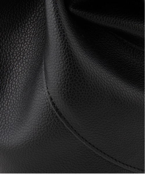 LE VERNIS（ル・ベルニ）の「LE VERNIS(ル・ベルニ)Flare drawstring bag（ハンドバッグ・レディース・ブラック/ライトグレー・FREE）」の6枚目の写真