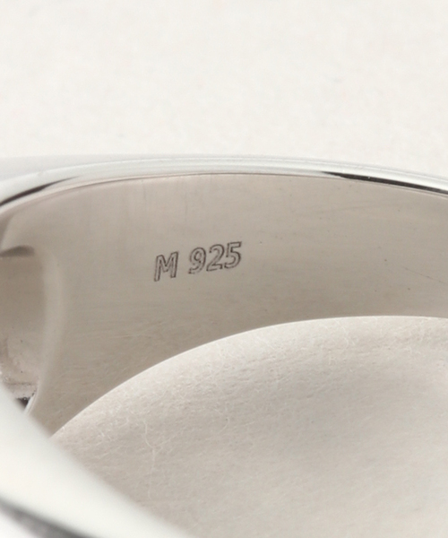 plage（プラージュ）の「MARIHA / マリハ BLACK ONYX リング（リング・レディース・シルバー・11）」の3枚目の写真