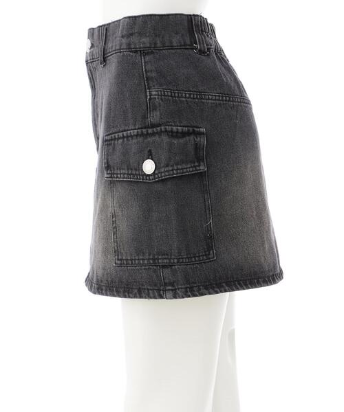 INGNI（イング）の「デニムカーゴスカート（デニムスカート・レディース・グレー/ブルー系その他/ブルー系その他4・FREE）」の17枚目の写真