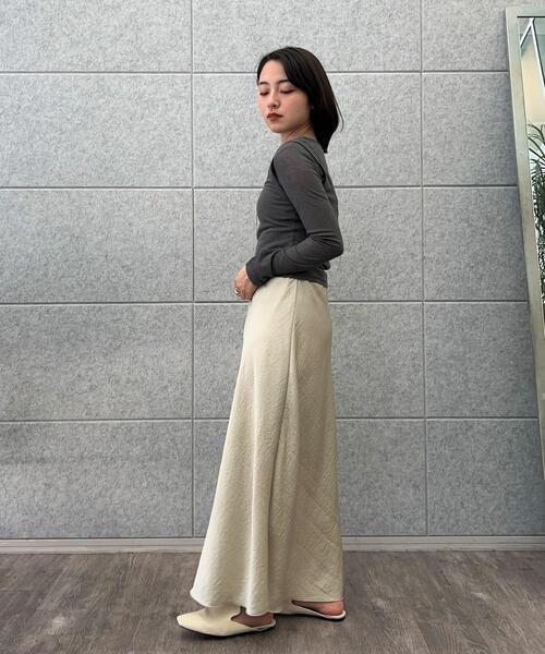 cloenc（クロエンス）の「【手洗い可】シアーレイヤードプルオーバー（その他トップス・レディース・ダークグレー/ベージュ/ホワイト・02）」の22枚目の写真