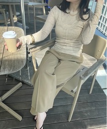 cloenc（クロエンス）の「【手洗い可】シアーレイヤードプルオーバー（その他トップス）」