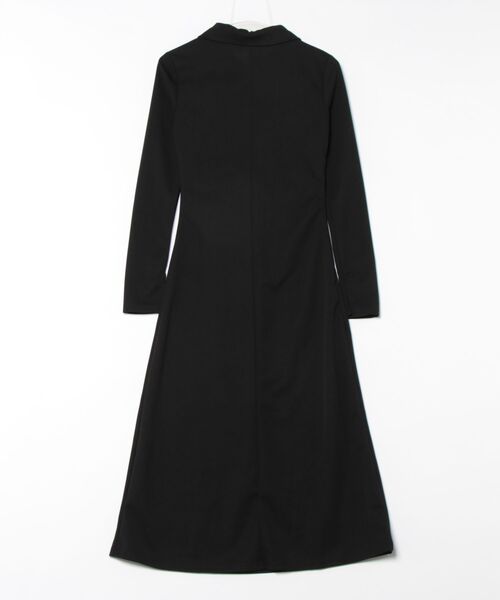 urge:(アージコロン )の「【URGE:】襟付き 長袖 ロング丈 タイト ワンピース(ワンピース・レディース・ブラック・MEDIUM/LARGE/X-LARGE/SMALL)」の5枚目の写真