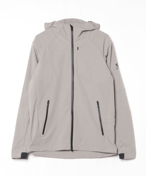 adidas(アディダス)の「アディダス adidas プレミアム アクティブ レギュラーフィット ストレッチ ウーブン フルジップパーカー(パーカー・メンズ・ブラック/ベージュ/ネイビー・M/L/LL/3L)」の1枚目の写真