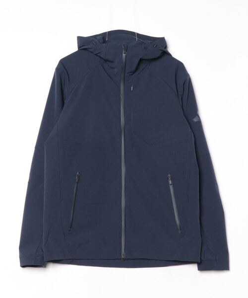 adidas(アディダス)の「アディダス adidas プレミアム アクティブ レギュラーフィット ストレッチ ウーブン フルジップパーカー(パーカー・メンズ・ブラック/ベージュ/ネイビー・M/L/LL/3L)」の3枚目の写真