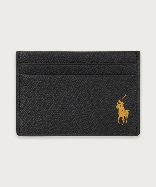 Polo Ralph Lauren コインカードケース POLO RALPH LAUREN パスケース ソフトシュリンクレザー カード