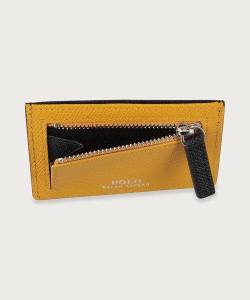 ラルフローレン　カード＆コインケース POLO RALPH LAUREN パスケース ソフトシュリンクレザー カード