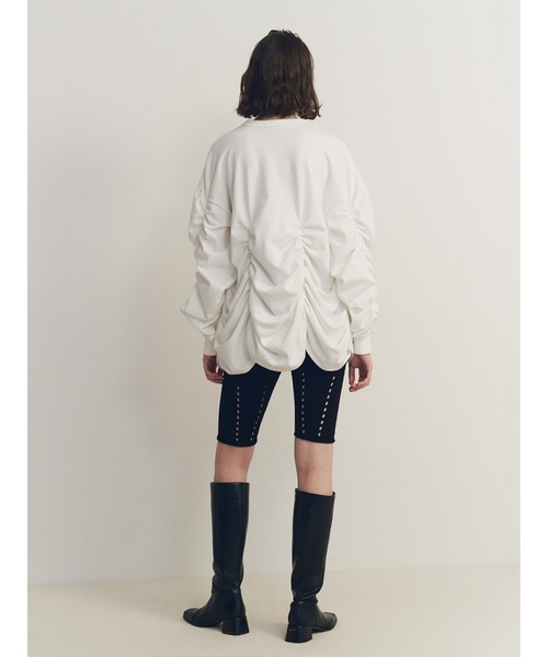 SORIN（ソリン ）の「Soft Sweat Voluminous Gathered Top（Tシャツ