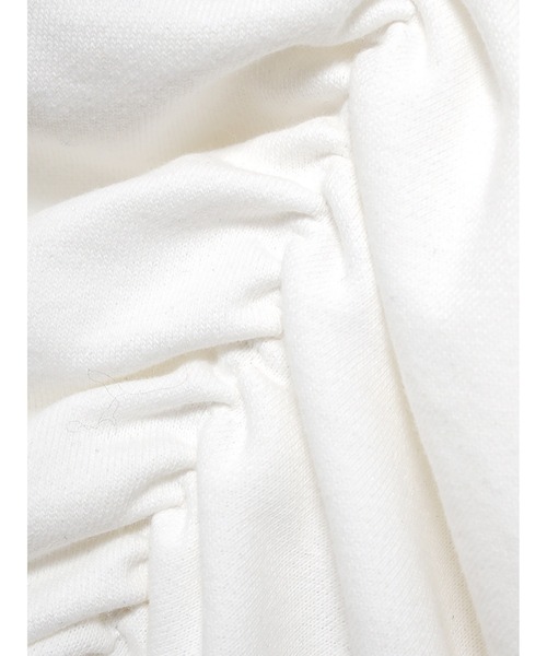 SORIN（ソリン　）の「Soft Sweat Voluminous Gathered Top（Tシャツ/カットソー・レディース・グレー/ホワイト/ライトピンク・38）」の10枚目の写真