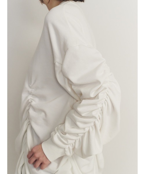 SORIN（ソリン ）の「Soft Sweat Voluminous Gathered Top（Tシャツ