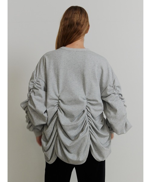 SORIN（ソリン ）の「Soft Sweat Voluminous Gathered Top（Tシャツ