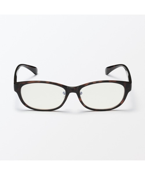 無印良品（ムジルシリョウヒン）の「ブルーライト対応　オーバル型サングラス（サングラス・レディース・ブラック/ブラウン・FREE）」の7枚目の写真