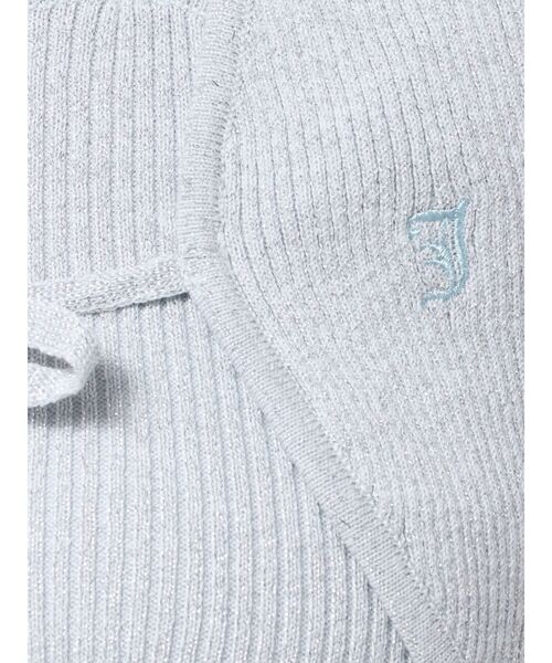 jouetie（ジュエティ）の「ラメフリルニットアンサンブル サマーニット（アンサンブル・レディース・ブラック/ブルー/ピンク・MEDIUM）」の8枚目の写真