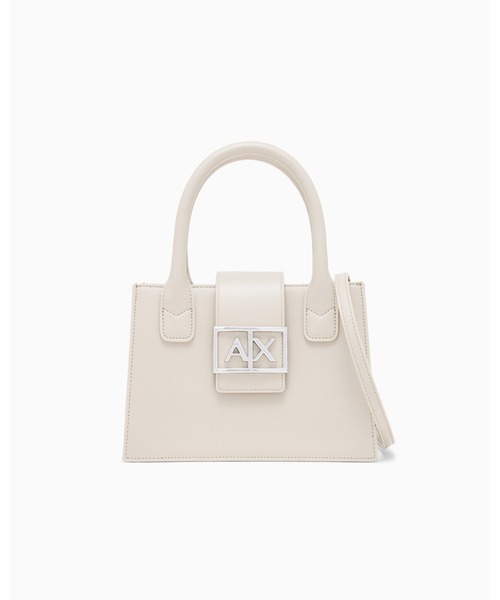 ARMANI EXCHANGE(アルマーニエクスチェンジ)の「【A|X アルマーニ エクスチェンジ】AXロゴ ミニバッグ(ハンドバッグ・レディース・ライトブラウン/ライトベージュ/ブラック/オフホワイト/ベージュ系/スモークピンク・FREE)」の5枚目の写真