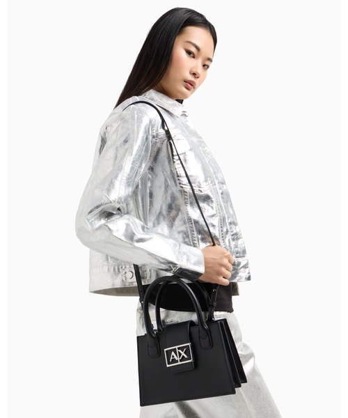 A|X アルマーニ エクスチェンジ】AXロゴ ミニバッグ