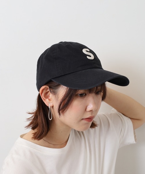 Sense of Grace（センスオブグレース）の「3Dロゴ刺繍　ロングバイザーキャップ（キャップ・メンズ・ネイビー/グリーン/ブラック/ベージュ/その他・FREE）」の10枚目の写真