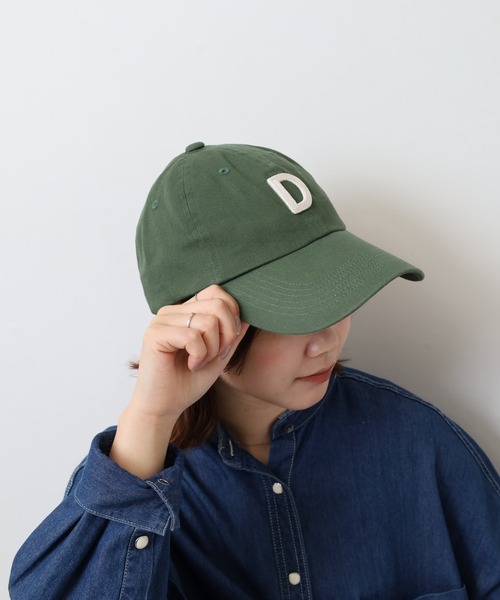 Sense of Grace（センスオブグレース）の「3Dロゴ刺繍　ロングバイザーキャップ（キャップ・メンズ・ネイビー/グリーン/ブラック/ベージュ/その他・FREE）」の22枚目の写真